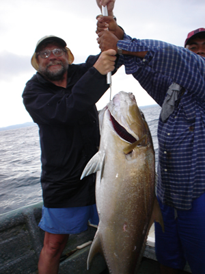 Amberjack fishing in Panama. Panama Fishing Charters.