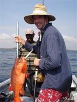 Red Snapper Fishing In Isla Iguana.