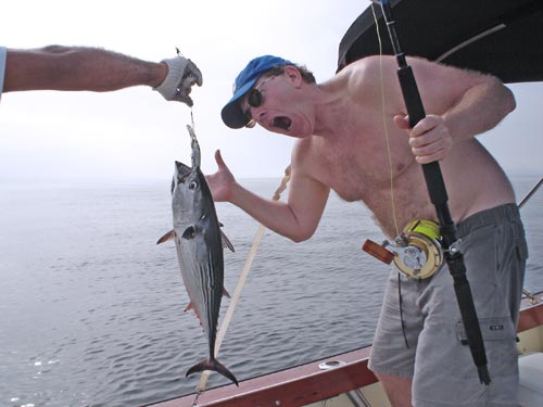 Catching Fish In Panama.