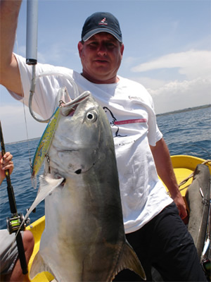 Urel Fishing On Isla Iguana.