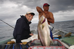 Jim Foreit with 50lb plus Amberjack, Excellent fight Jim !!