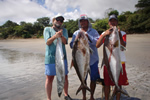 Wahoo and Amberjack catch in Panama.  Deep sea fishing in Panama.
